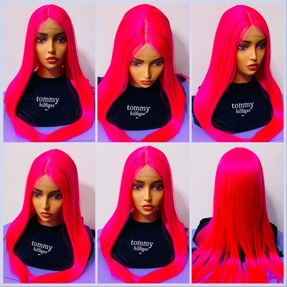 Lace wig Neon/PINK 😍 - Picture 2 of 2